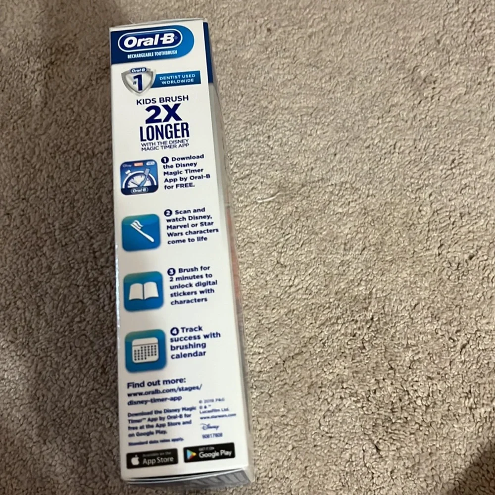 Oral B Star Wars rechargeable toothbrush